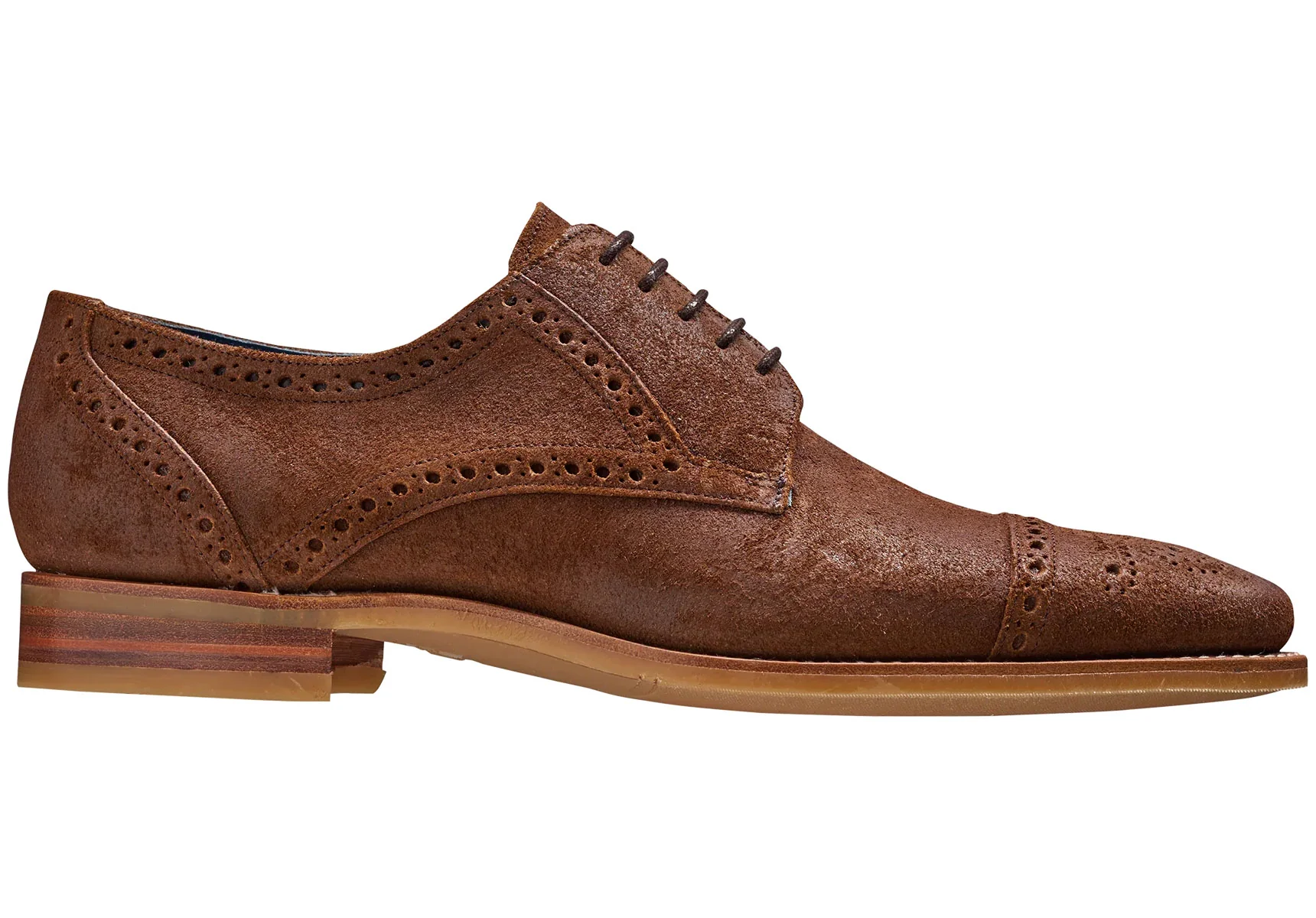 Barker Nixon - Brown Burnished Suede - Image 3