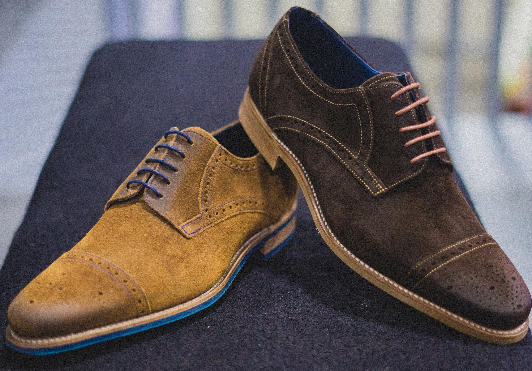 Barker Nixon - Brown Burnished Suede - Image 4