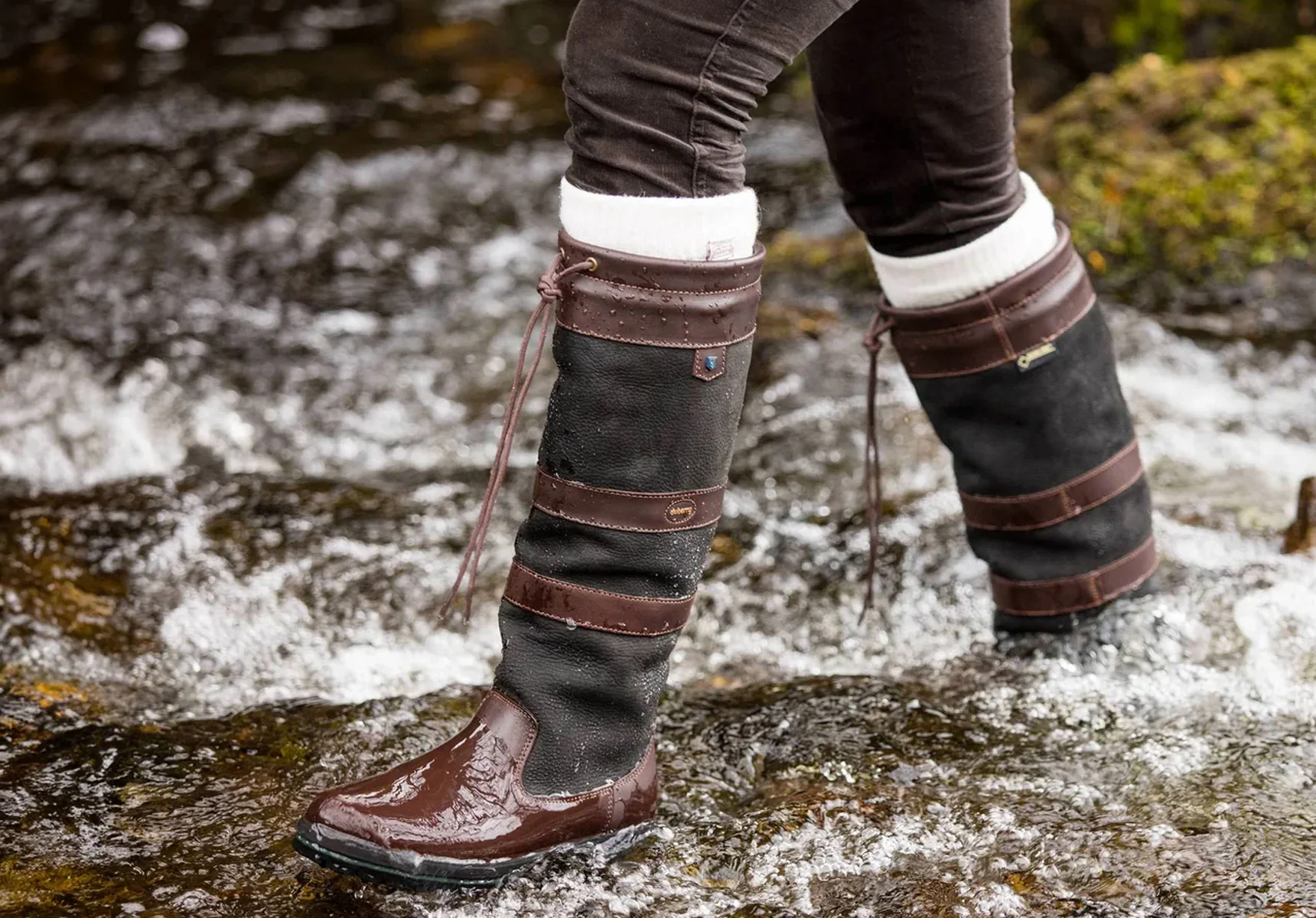 Dubarry Galway ExtraFit - Black/Brown - Image 5