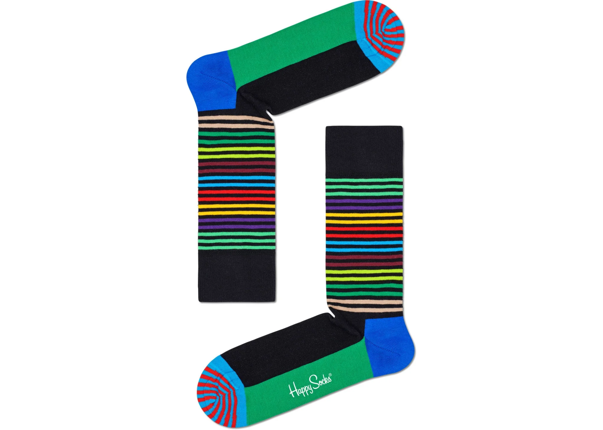 Happy Socks Half Stripe - Image 3