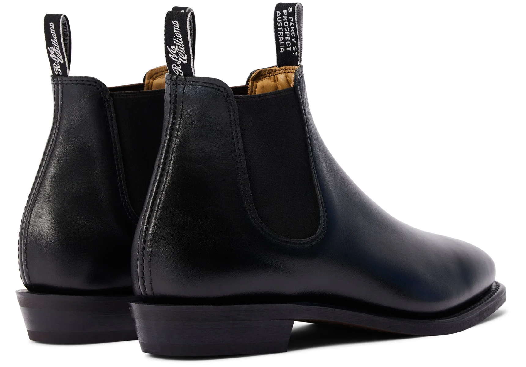 R.M. Williams Adelaide Rubber Sole - Black - Image 5