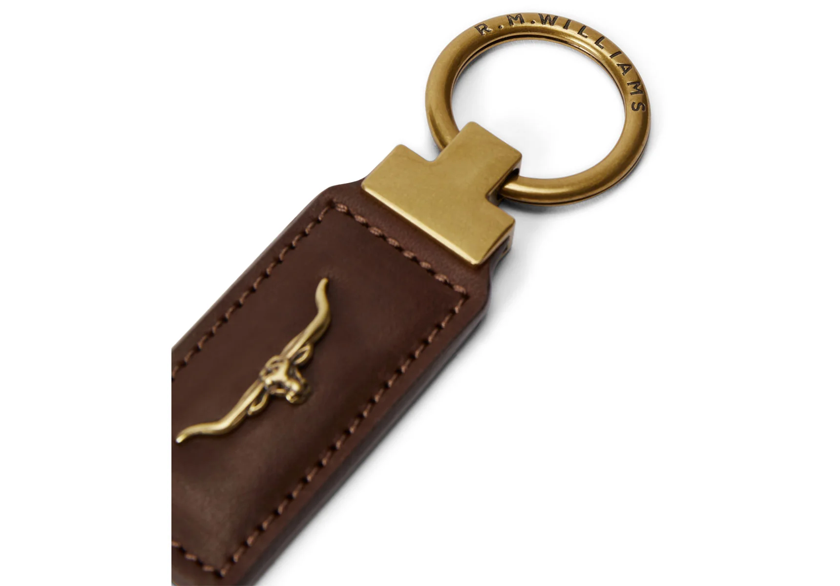 R.M. Williams Angaston Key Fob - Coco - Image 4