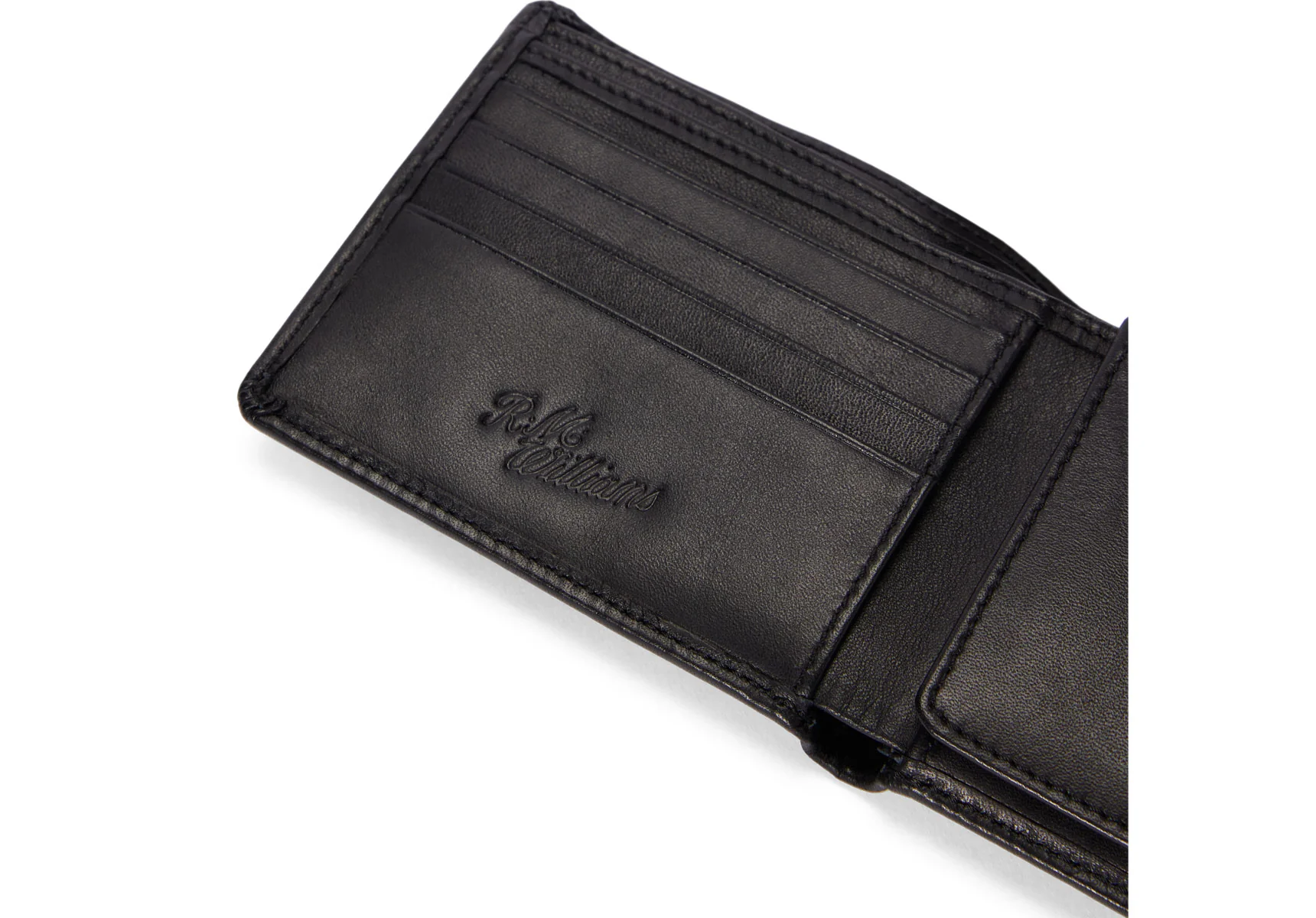R.M. Williams Trifold Wallet - Black - Image 3