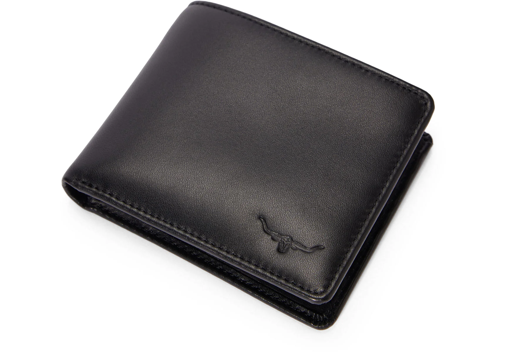 R.M. Williams Trifold Wallet - Black - Image 5